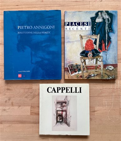 PITTURA ITALIANA FIGURATIVA DEL DOPOGUERRA - Lotto unico di 3 cataloghi