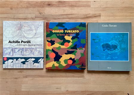 GIULIO TURCATO E ACHILLE PERILLI - Lotto unico di 3 cataloghi