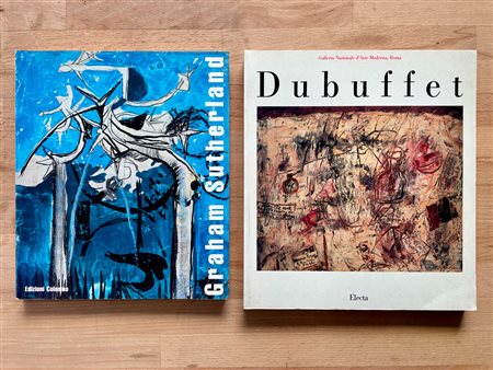 JEAN DUBUFFET E GRAHAM SUTHERLAND - Lotto unico di 2 cataloghi