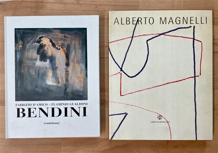 ALBERTO MAGNELLI E VASCO BENDINI - Lotto unico di 2 cataloghi