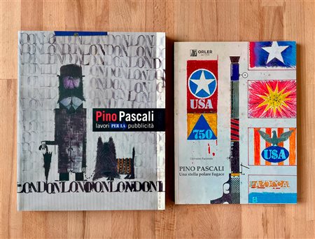 PINO PASCALI - Lotto unico di 2 cataloghi