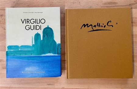 VIRGILIO GUIDI E CLAUDIO MATTIOLI - Lotto unico di 2 cataloghi