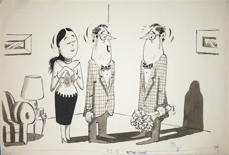 Bortolato Mario (1926 - 2019) - Fidanzamento.