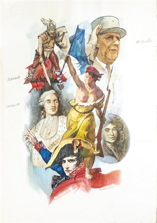 AA.VV - Bozzetto su La Storia di Francia.