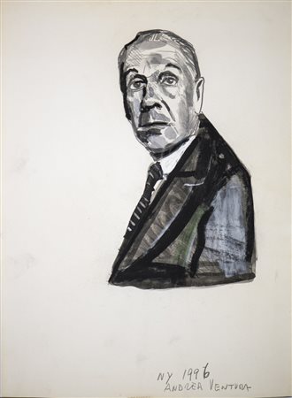 VENTURA ANDREA - Ritratto di J Louis Borges.