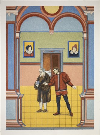 Palmarucci Claudia (n. 1985) - Illustrazione per La mandragola.