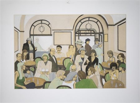 Palmarucci Claudia (n. 1985) - Caffè Greco.