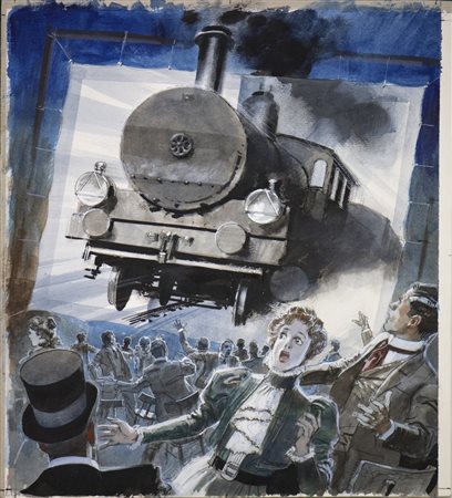 Di Gennaro Aldo (n. 1938) - IL TRENO DEI FRATELLI LUMIERS.