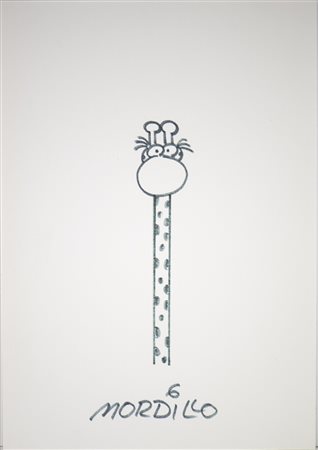 Mordillo Guillermo (1932 - 2019) - Giraffa.