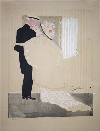 Cappiello Leonetto (1875 - 1942) - Scena galante.