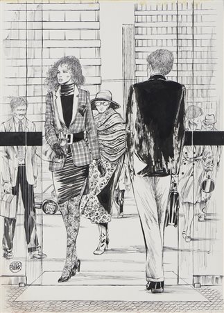 CREPAX  GUIDO (1933 - 2003) - Bozzetto originale.