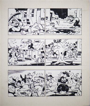 Baggioli Bizen Zenobio - pagina di fumetto.