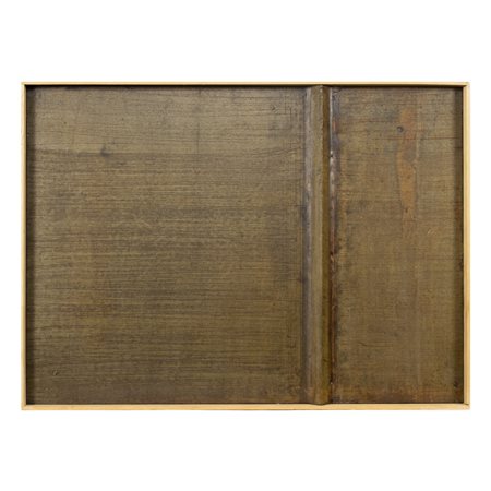 Lucilla Caporilli Ferro Roma 1965 - 2013 46,5x64 cm. "Senza titolo", tecnica...