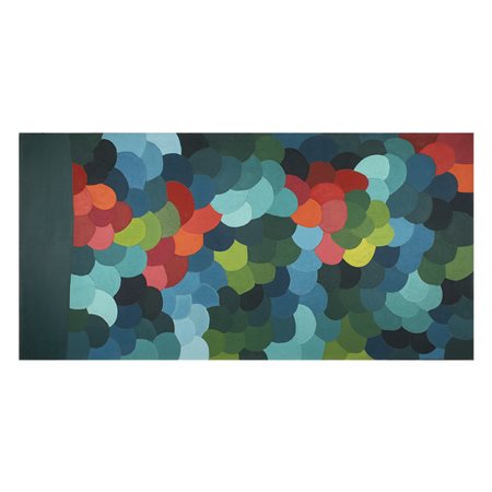 Paolo D'Orazio Chieti 1944 - Roma 2022 100x205 cm. "Bacco", 1975, acrilico su...