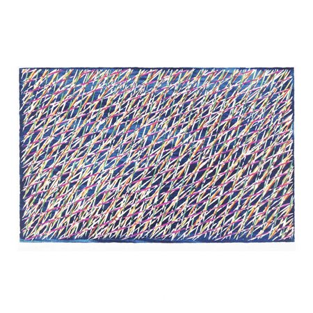 Piero Dorazio Roma 1927 - Perugia 2005 36,8x55 cm. "Senza titolo", 1985,...