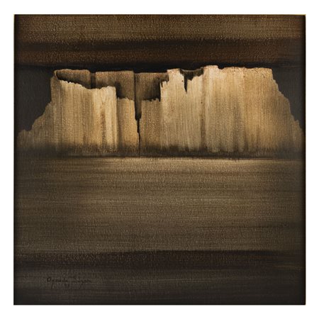 Agueda Lozano Ciudad Cuauhtémoc 1944 60x60 cm. "Senza titolo", 1999, tecnica...