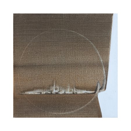 Agueda Lozano Ciudad Cuauhtémoc 1944 25x25 cm. "Feérie", 1997, tecnica mista...