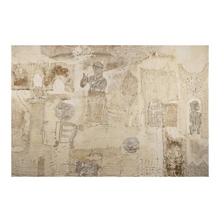 Henrique Ruivo Borba 1935 - Lisbona 2020 80x120 cm. "Senza titolo", 1966,...