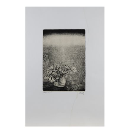 Jean-Pierre Velly Audierne 1943 - Trevignano Romano 1990 50x34,5 cm....