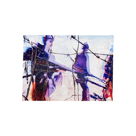 Carlo Alberto Perillo Orbetello 1963 80x110 cm. "Gioventù spezzata", 2024,...