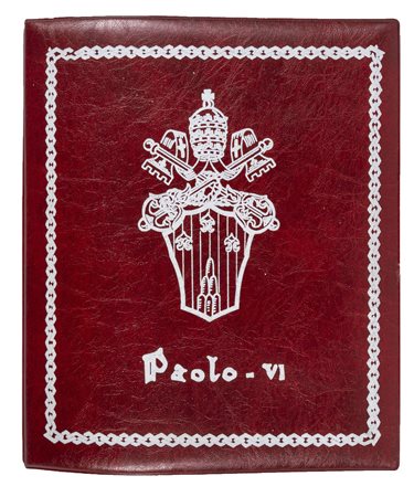 CITTA' DEL VATICANO - PAOLO VI (1963-1978) - Raccoglitore contenente 18 divisionali.