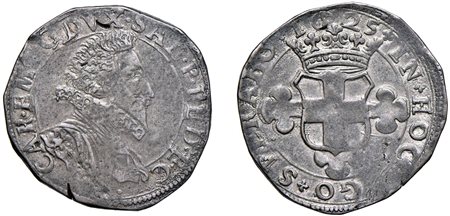 CARLO EMANUELE I (1580-1630) - 2 Fiorini 1625.