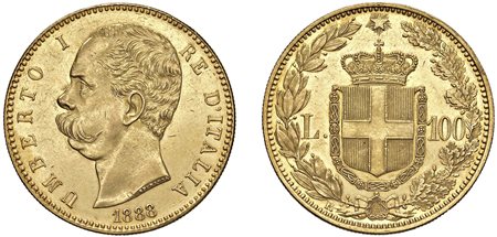 UMBERTO I (1878-1900) - 100 lire 1888.