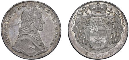 AUSTRIA/SALISBURGO - GERONIMO COLLOREDO (1772-1803) - Tallero 1777.