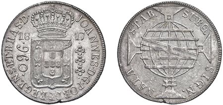 BRASILE - JOAO VI (1816-1826) - 960 Reis 1817, Bahia.