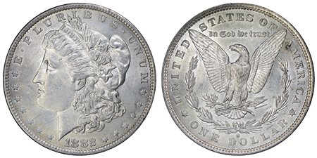 STATI UNITI D'AMERICA - Dollaro Morgan 1882 O/S