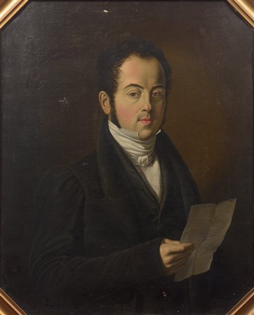  
Ritratto Gentiluomo XIX secolo
olio su tela 80 x 65 cm