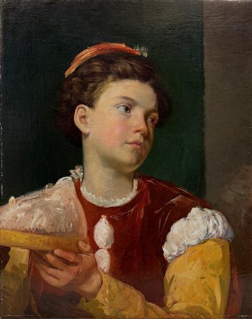  
Ritratto di fanciullo  Scuola Italiana, seconda metà XIX secolo
Olio su tela 62 x 50 cm 