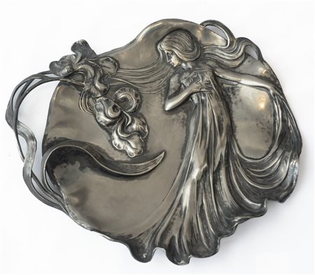  
WMF - Vassoio rotondo 
metallo argentato 29 x 32 cm