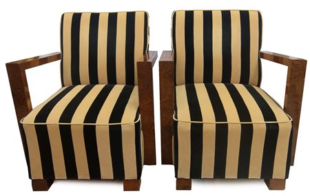  
Coppia di poltrone  Decò 1940 ca.
 90 x70 cm