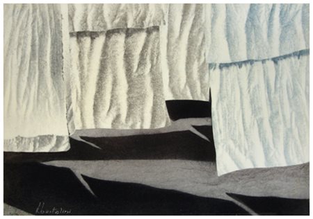 FIDIO BARTALINI Pisa 1921 – Pisa 2012 Senza titolo T.m. su ciniglia incollata...