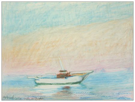 GIOVANNI MARCH Tunisi (Tunisia) 1894 – Livorno 1974 Senza titolo Pastelli su...