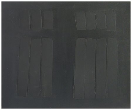 ANDREA GABBRIELLINI Molina di Quosa 1933 Barriera nera 1990 Olio su tela 100...