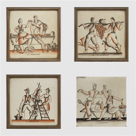 Gio Ponti, prod. Richard Ginori, San Cristoforo (4)