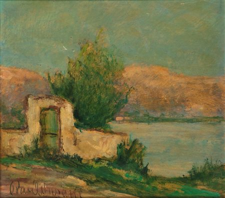 Raul Viviani (Firenze 1883-Rapallo 1965)  - Lago di Como
