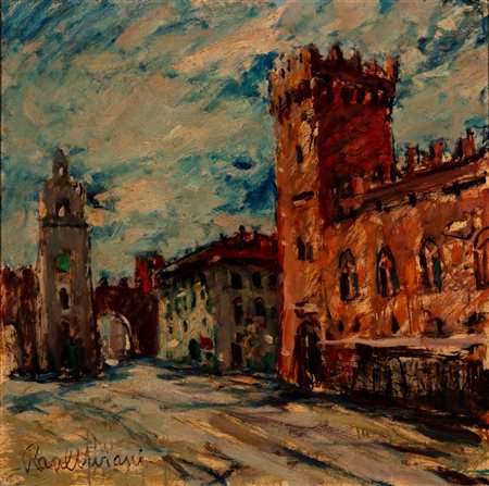 Raul Viviani (Firenze 1883-Rapallo 1965)  - Borgo
