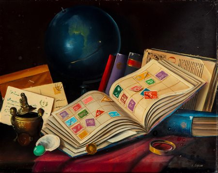 Adriano Gajoni (Milano 1913-1965)  - Il collezionista