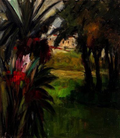 Gianni Rampone (attivo nel secolo XX)  - Tra gli alberi