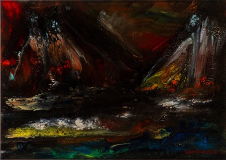 Giandante X (Milano 1899-Milano 1984)  - Paesaggio