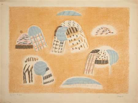 ANTONIO ZORAN MUSIC (Boccavizza 1909 – Venezia 2005) “Senza titolo”....