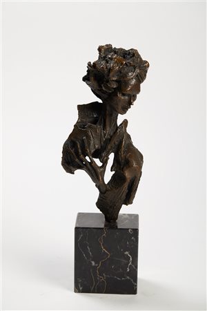 NUCCIO FONTANELLA (Brusegana 1936 - Roma 2005) Scultura in bronzo...