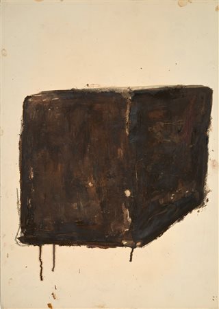 PIERO MANAI (Bologna 1951 - 1988) Tecnica mista su carta. Cm: 70x50. Opera...