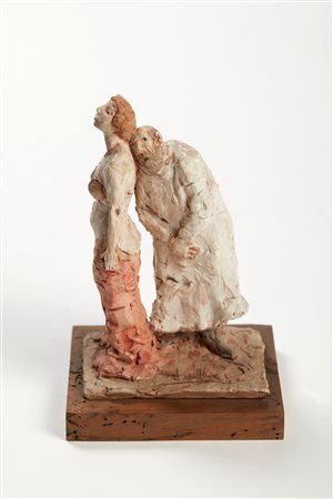 CLETO TOMBA (Castel San Pietro Terme 1898 - Bologna 1987) "Dal dottore"....