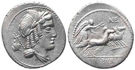 L. Julius Bursio, Denarius, 85 BC; AR (3,80 g; 21 mm; 9 h)