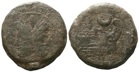 Anonymous, As, 207 BC; Æ (43,85 g; 38 mm; 8 h)