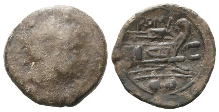 L. Cornelius, Sextans, after 211 BC; Æ (4,25 g; 19 mm; 10 h)